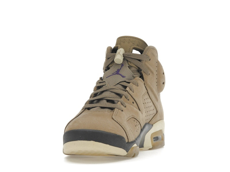 Air Jordan 6 Retro Gore Tex Brown Kelp - Brown Kelp/Team Gold/Shadow Brown/Court Purple - FD1643-300 - 11