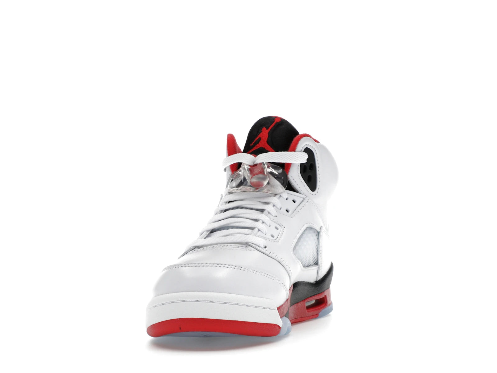 Air Jordan 5 Retro Fire Red Black Tongue (2025) (GS) - White/Fire Red/Black - HQ7980-101 - 11