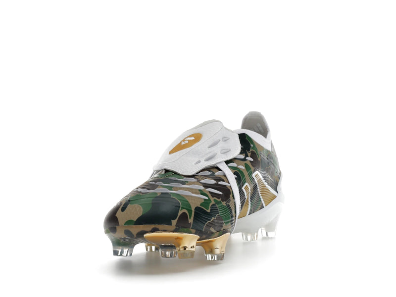 Adidas Predator Elite Foldover Tongue Fg Bape Green Camo - Hemp/Gold Metallic/White - JS3104 - 11