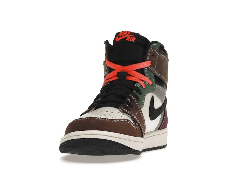 Air Jordan 1 Retro High OG Hand Crafted - Black/Archaeo Brown-Dark Chocolate - DH3097-001 - 11