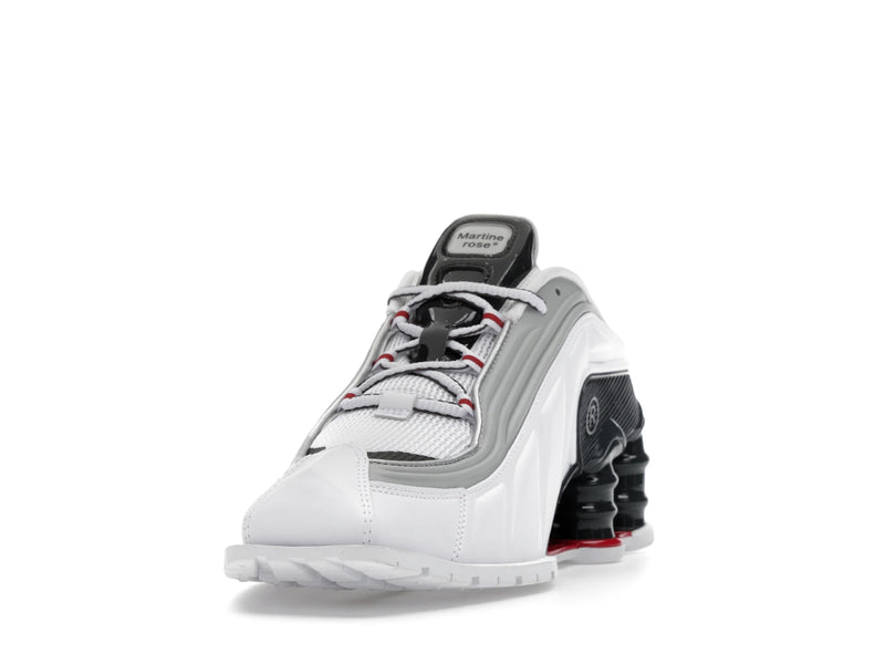 Nike Shox Mr4 Mule Martine Rose Metallic Platinum Varsity Red - White/Varsity Red/Metallic Platinum/Dark Charcoal - IM5420-100 - 11