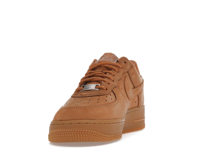 Nike Air Force 1 Low Supreme Flax - Flax/Flax-Gum Light Brown - DN1555-200 - 11