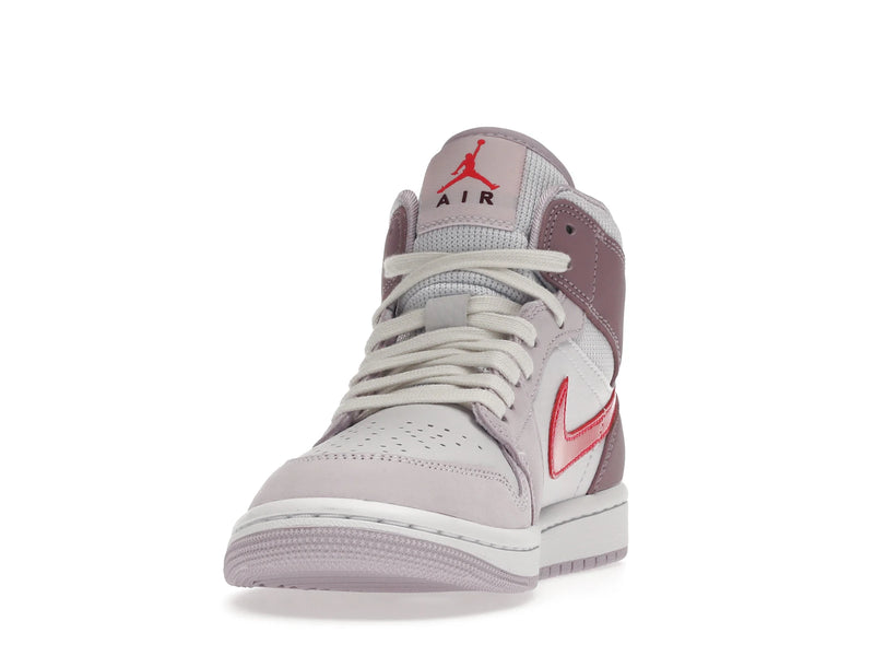 Air Jordan 1 Mid Valentines Day (2022) (W) - White/Pink-Crimson - DR0174-500 - 11