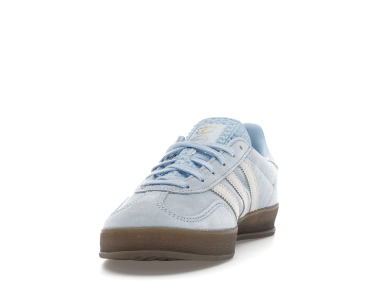 adidas Gazelle Indoor Clear Sky Off White (Women's) - Clear Sky/Off White/Gum - JI2717 - 11
