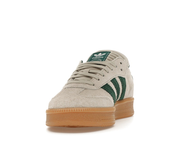 adidas Samba XLG Putty Grey Collegiate Green - Putty Grey/Collegiate Green/Gum - JI3197 - 11