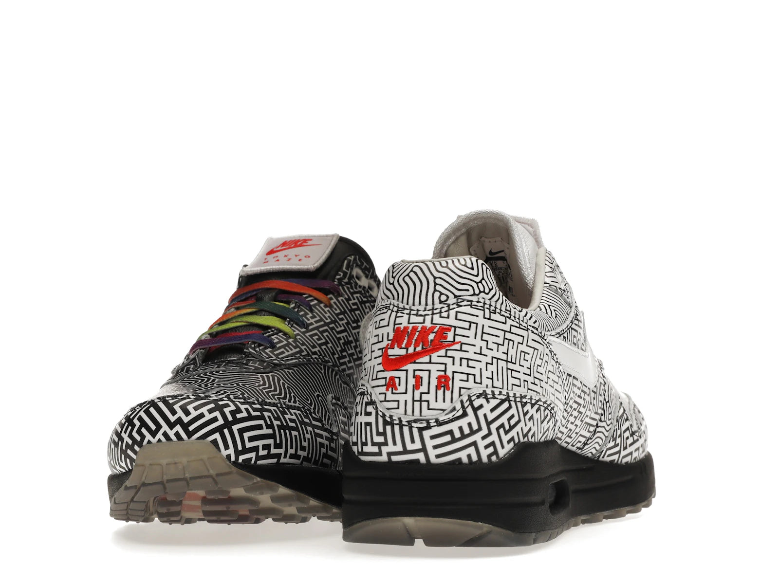Nike Air Max 1 Tokyo Maze - White/Black-Multi-Color - CI1505-001 - 11