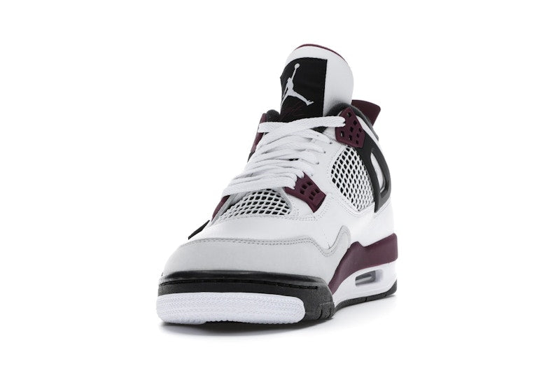 Air Jordan 4 Retro Psg Paris Saint Germain - White/Black-Metallic Gold-Bordeaux - CZ5624-100 - 11