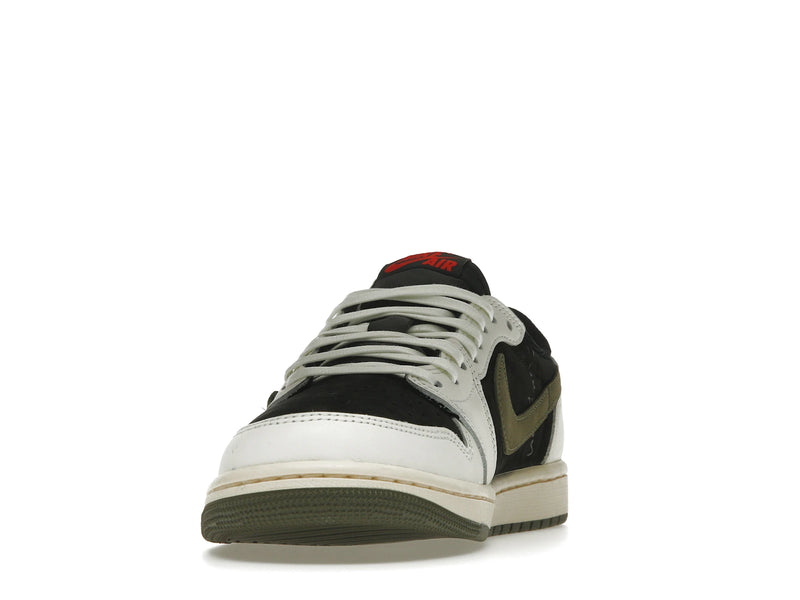 Air Jordan 1 Retro Low OG SP Travis Scott Olive (W) - Sail/University Red/Black/Medium Olive - DZ4137-106 - 11