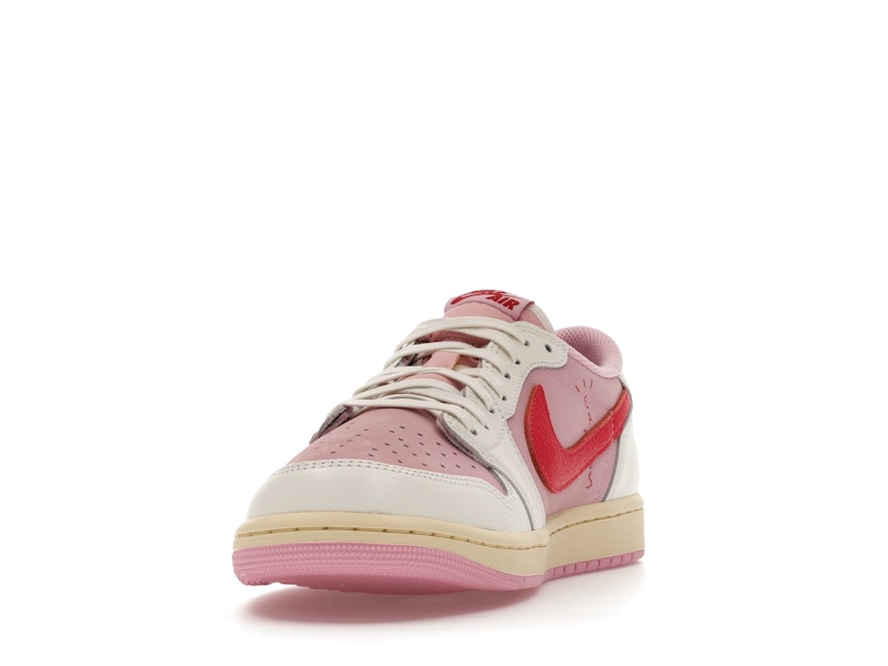 Jordan 1 Retro Low OG SP Travis Scott Sail Tropical Pink - view 12