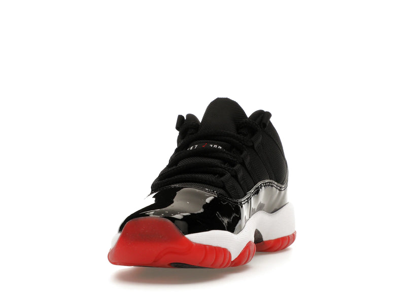 Air Jordan 11 Retro Low Bred (2025) (GS) - Black/White-Varsity Red - FV5121-006 - 11