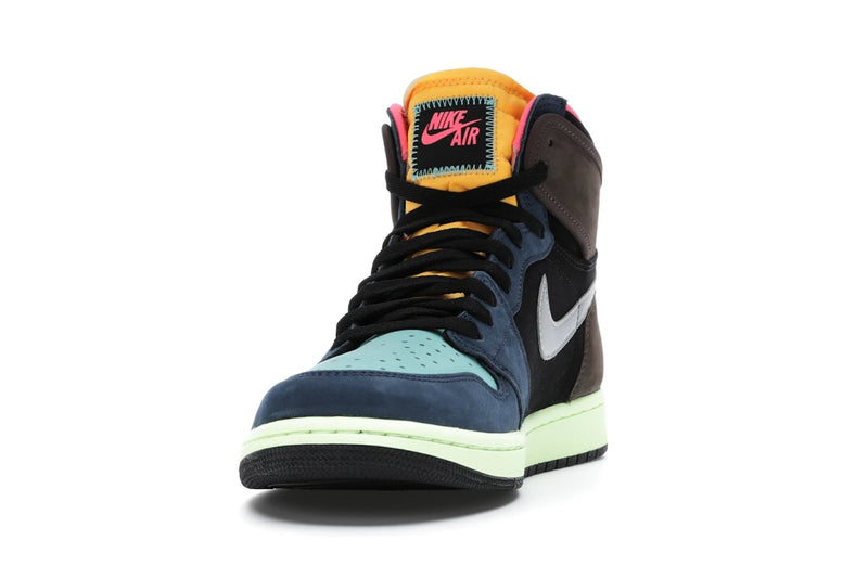 Air Jordan 1 Retro High Bio Hack - Baroque Brown/Black-Laser Orange-Racer Pink - 555088-201 - 11
