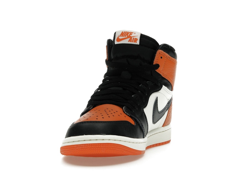 Air Jordan 1 Retro High OG Shattered Backboard (2025) - Black/Black-Sail-Starfish - DZ5485-008 - 11