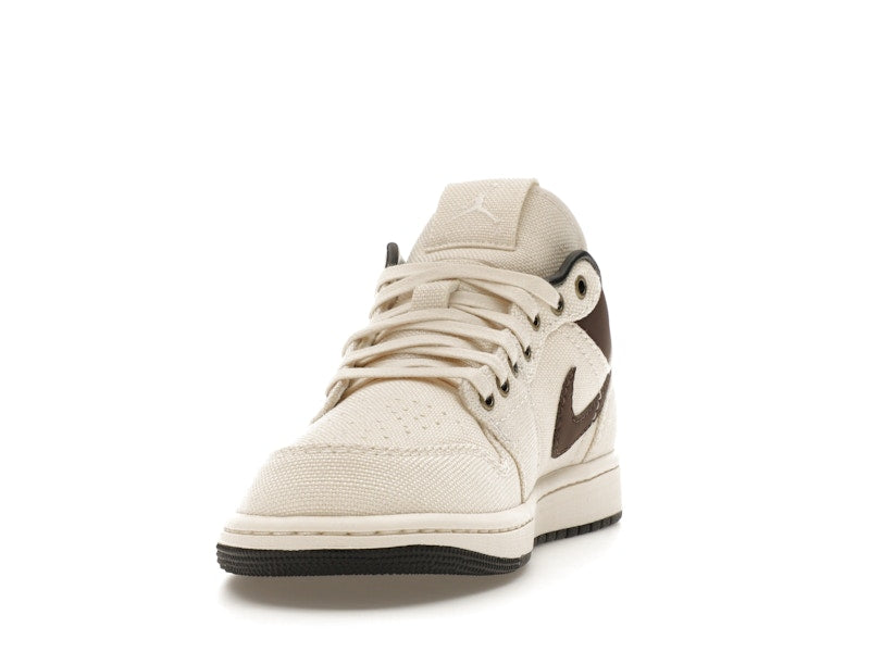 Air Jordan 1 Low Premium Pale Ivory Off Noir Baroque Brown - vue 11