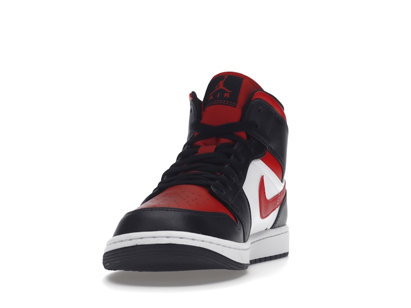 Air Jordan 1 Mid White Black Red (2022) - visning 11