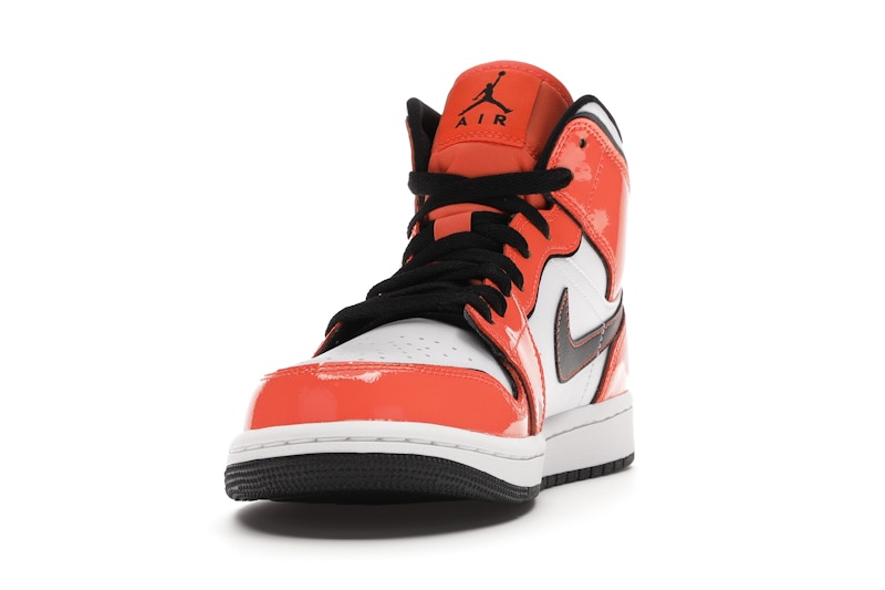 Air Jordan 1 Mid SE Turf Orange - Turf Orange/Black/White - DD6834-802 - 11