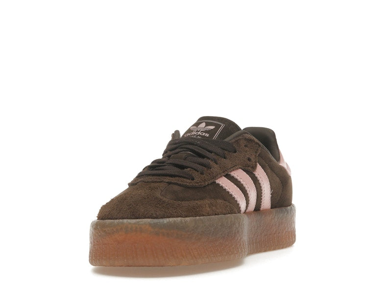adidas Sambae Dark Brown Wonder Mauve (Women's) - vue 12