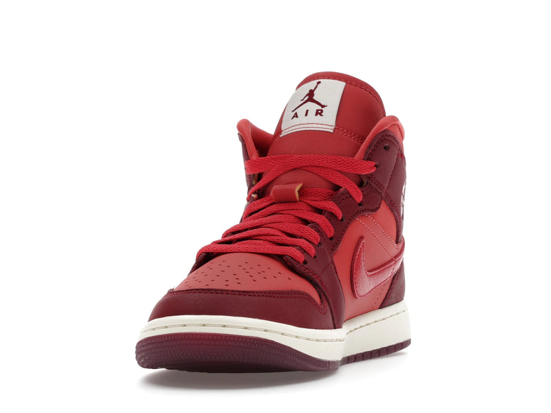 Air Jordan 1 Mid SE Valentines Day (2026) - Team Red/Sierra Red/Pueblo Red - IB7018-600 - 11