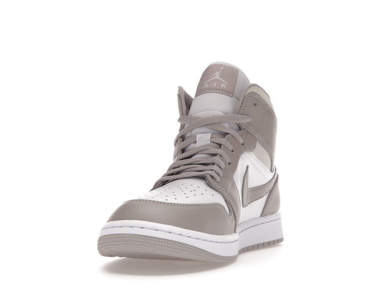 Air Jordan 1 Mid Linen - White/Linen-Linen - 554724-082 - 11