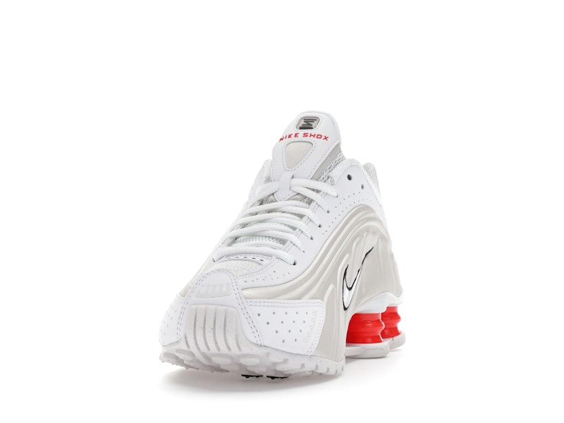 Nike Shox R4 White Phantom Picante Red (Women's) - vue 11