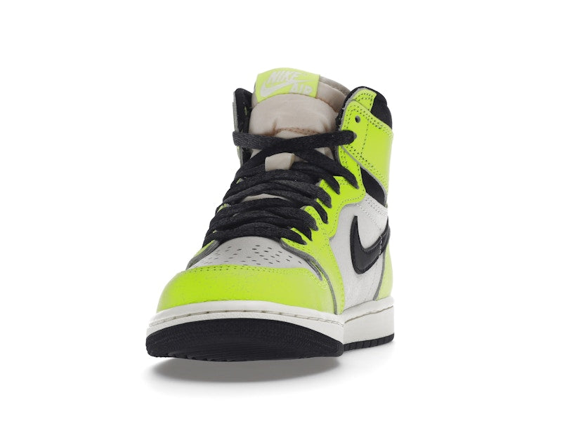 Air Jordan 1 Retro High OG Visionaire - Volt/Black/Sail - 555088-702 - 11