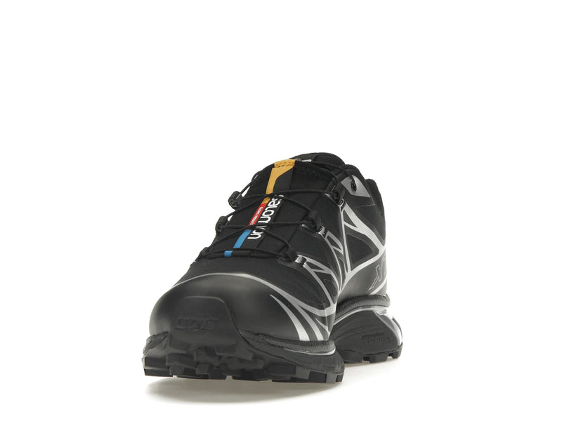 Salomon Xt 6 Gore Tex Black Silver - Black/Black/Footwear Silver - L47450600 - 11