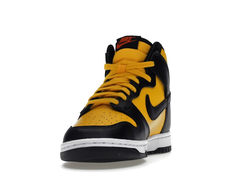 Nike Dunk High Retro Reverse Goldenrod - University Gold/Black/White/Habanero Red - DD1399-700 - 11