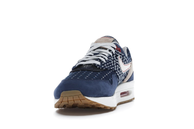 Nike Air Max 1 Denham - Blue Void/Sail-Coastal Blue-Vachetta Tan - CW7603-400 - 11