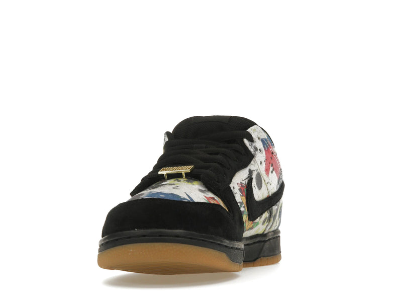 Nike SB Dunk Low Supreme Rammellzee - Black/Black-Multi-Color - FD8778-001 - 11