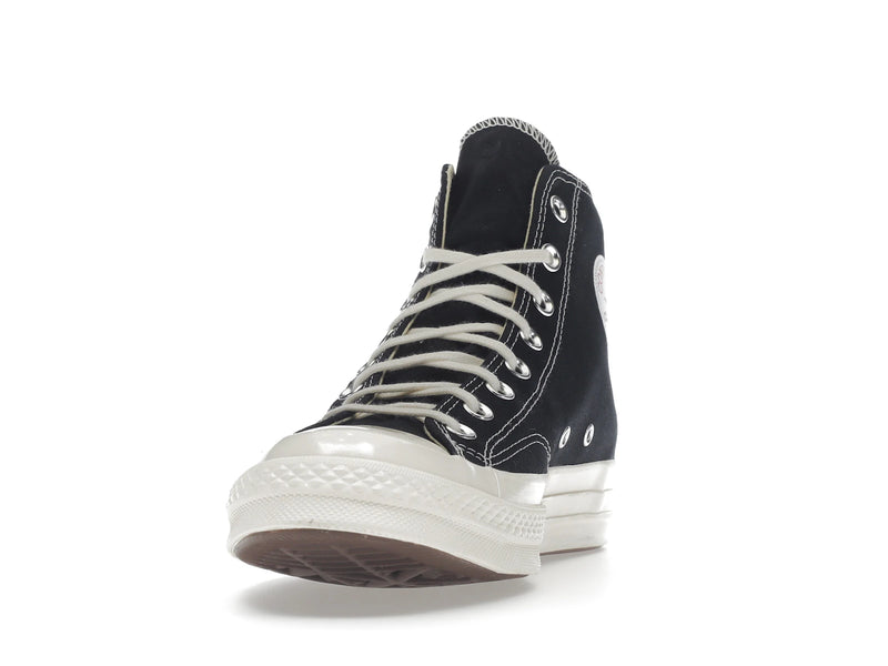 Converse Chuck Taylor All Star 70s Hi Comme Des Garcons Play Black - Black/White/High Risk Red - 150204C/A08791C - 11