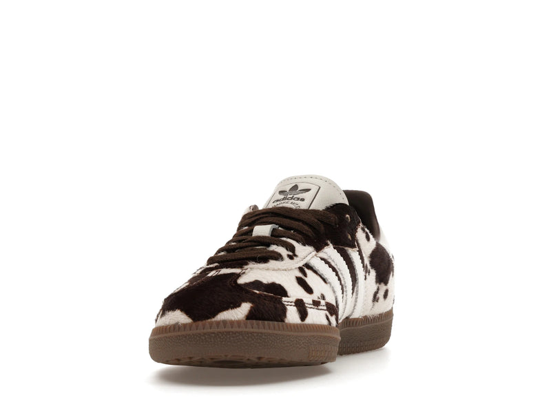 Adidas Samba OG Cow Print Dark Brown White - Dark Brown/Cloud White/Gum - KK2238 - 11