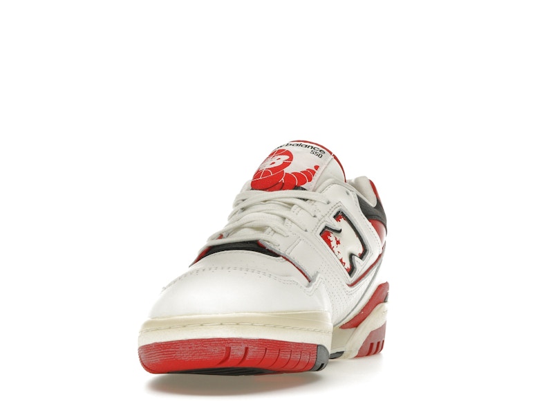 New Balance 550 Vintage Pack Team Red - Sea Salt/Team Red/Black - BB550VGA - 11