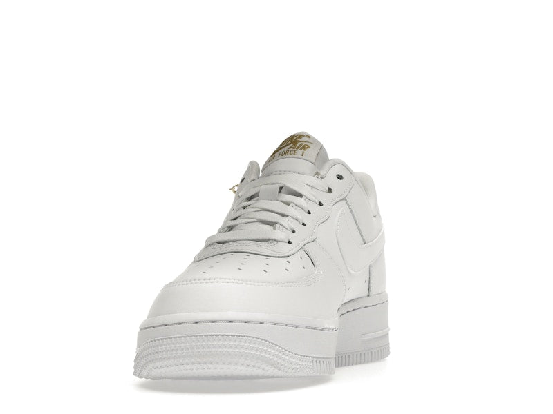 Nike Air Force 1 Low LX White Pendant (Women's) - White/White-Metallic Gold-Flat Gold - DD1525-100 - 11