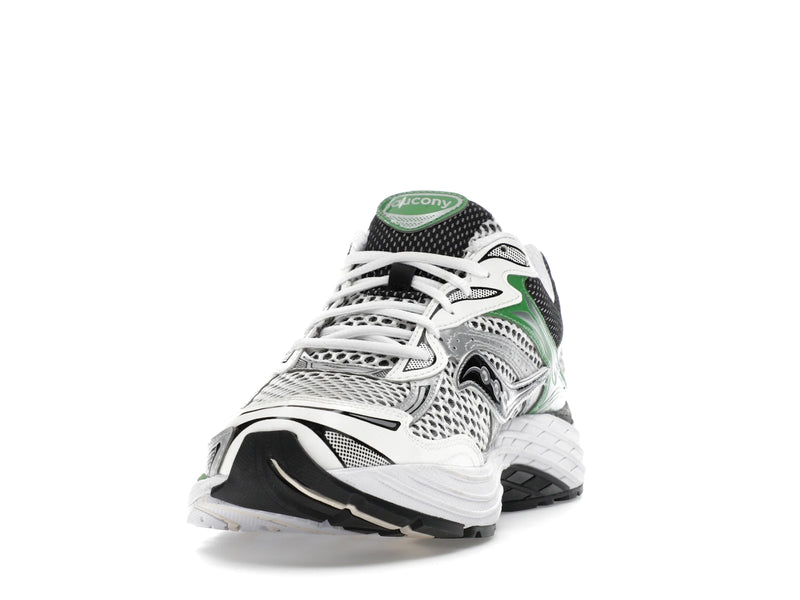 Saucony Progrid Omni 9 White Black Silver Green - Silver/Green - S70739-17 - 11