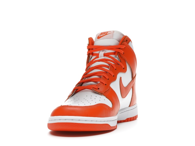 Nike Dunk High Syracuse (2021) - White/Orange Blaze - DD1399-101 - 11