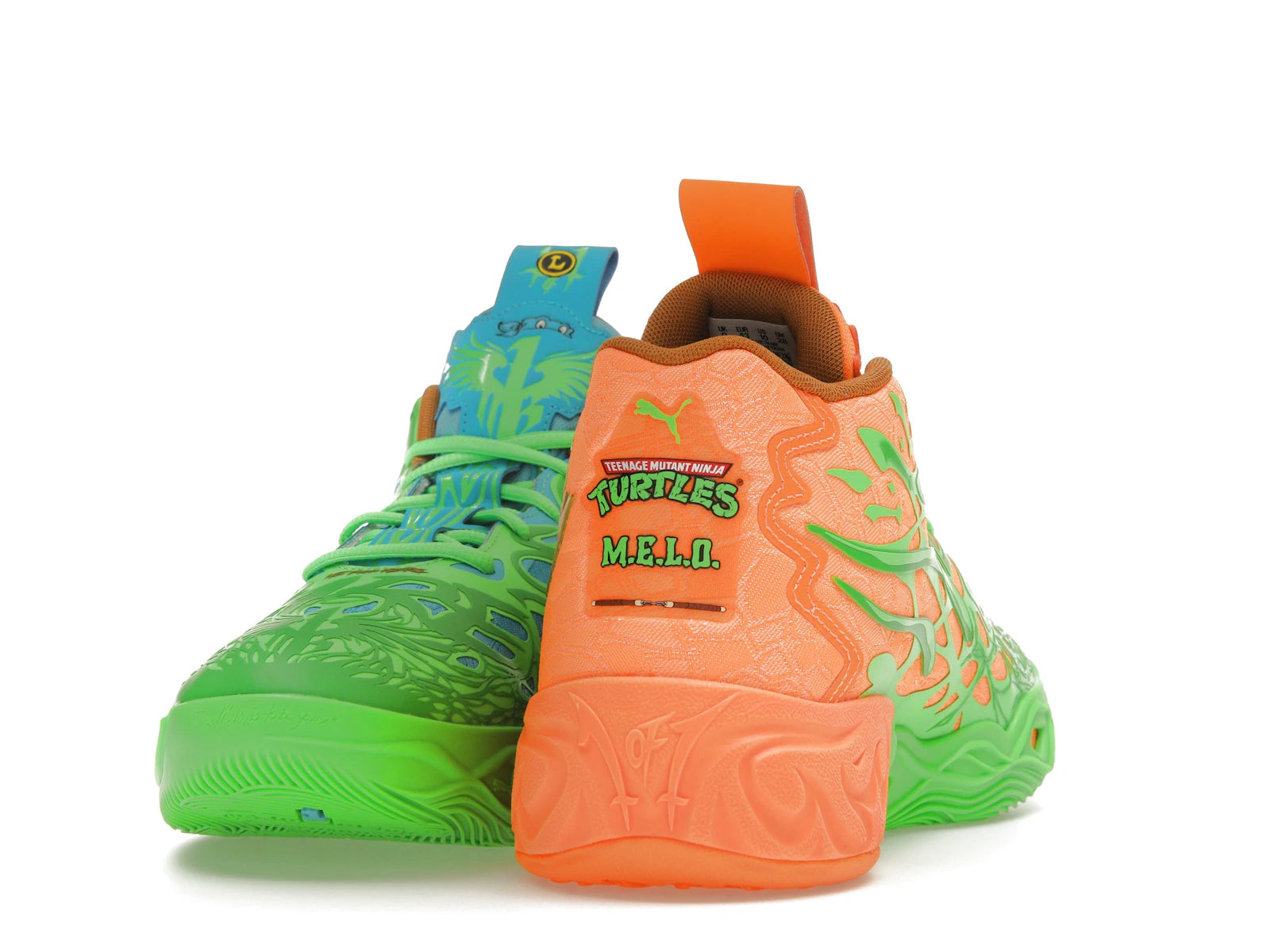 Puma Lamelo Ball Mb04 Teenage Mutant Ninja Turtles Leonardo And Michelangelo - view 11