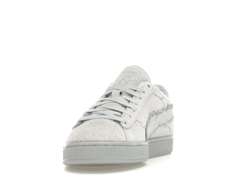 Puma Suede One Piece White - Feather Grey/Platinum Grey - 396524-01 - 11