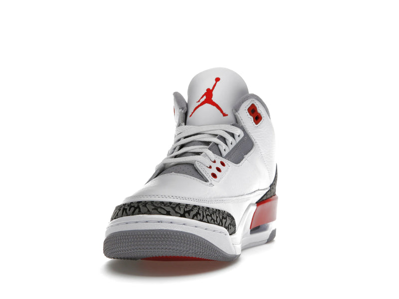 Air Jordan 3 Retro Fire Red (2022) - White/Fire Red/Cement Grey/Black - DN3707-160 - 11