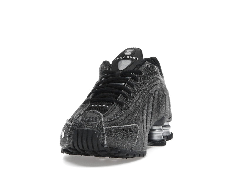 Nike Shox R4 Black Distressed Leather - vue 11