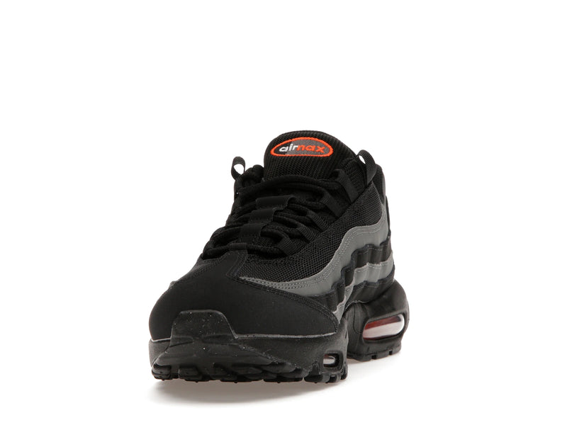 Nike Air Max 95 Black Grey Safety Orange - Black/Grey/Safety Orange - DX2657-001 - 11