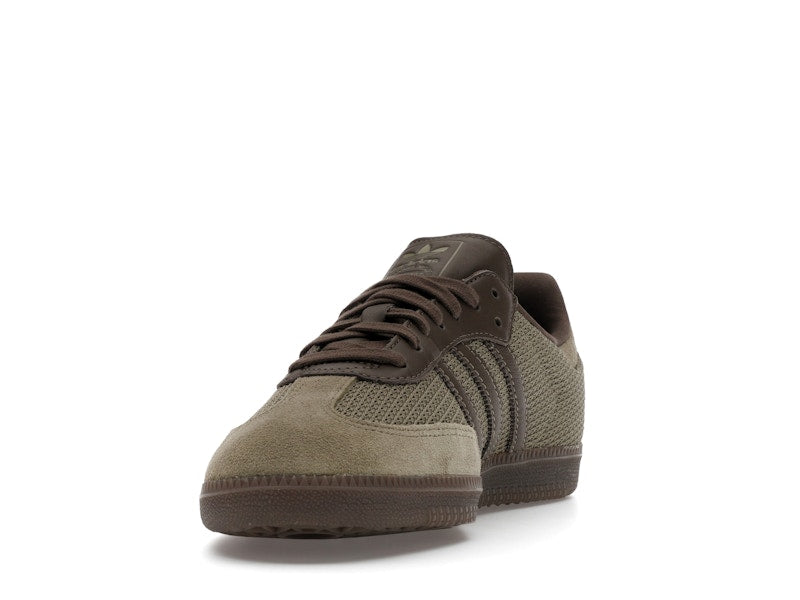 adidas Samba OG Orbit Green Cargo Brown - Orbit Green/Cargo Brown/Gum - JR0885 - 11
