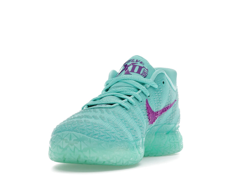 Nike JA 3 Twelve Time - Bleached Turquoise/Safety Orange/Vivid Purple - IQ6755-300 / IQ6754-300 - 12