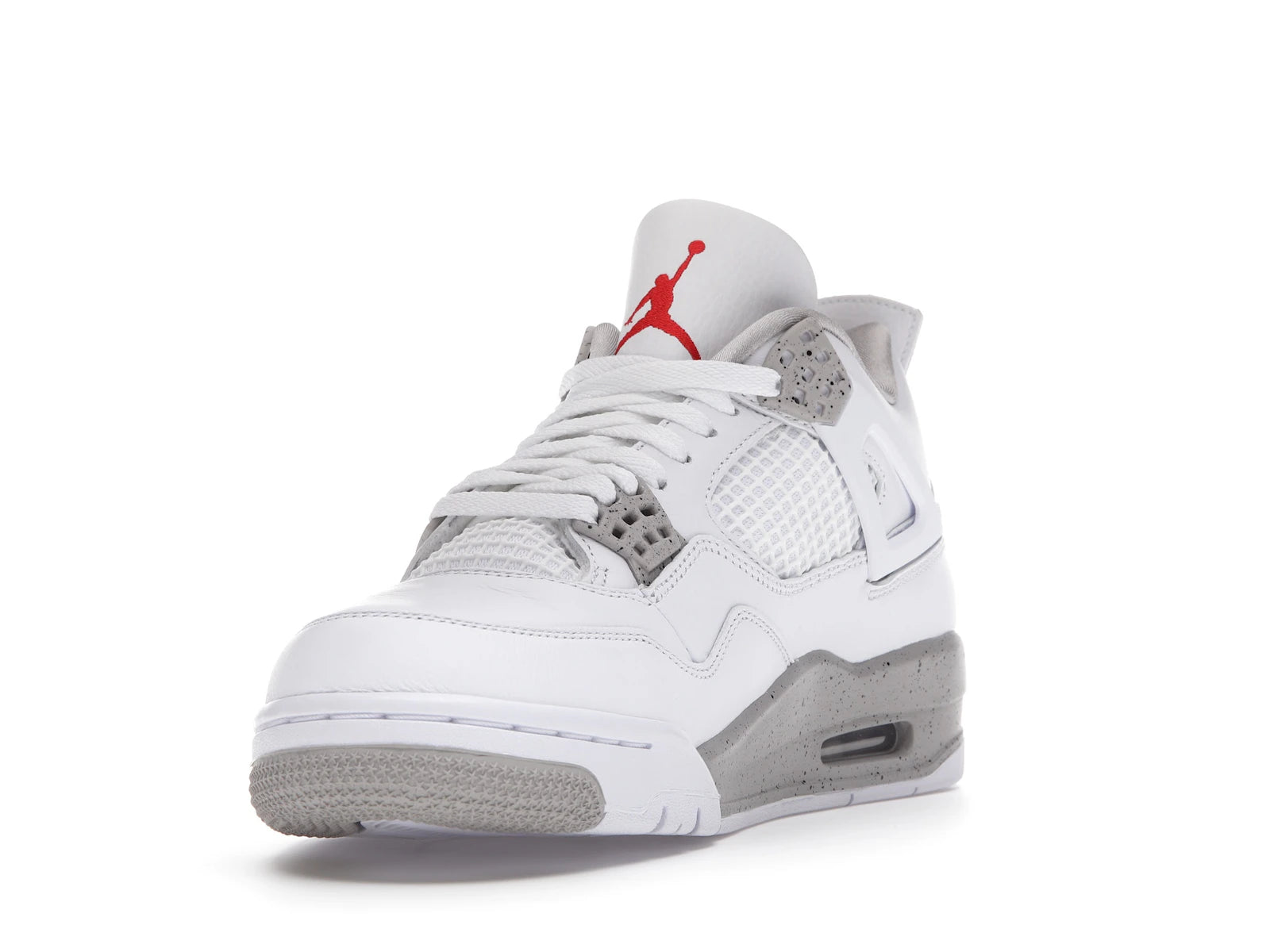 Air Jordan 4 Retro White Oreo (2021) - White/Tech Grey-Black-Fire Red - CT8527-100 - 12