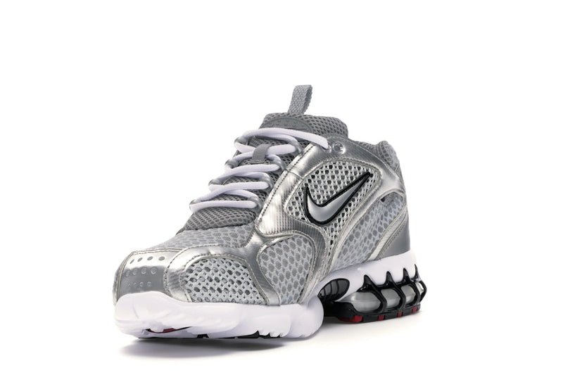 Nike Air Zoom Spiridon Cage 2 Metallic Silver - Light Smoke Grey/Metallic Silver - CJ1288-001 - 12