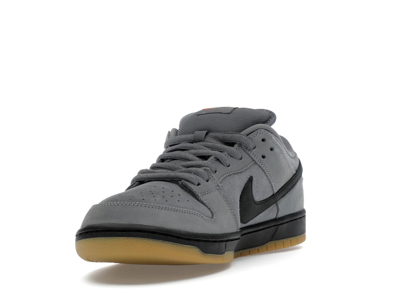 Nike SB Dunk Low Pro Cool Grey - Cool Grey/Black/Cool Grey/Dark Grey/Gum Light Brown/Safety Orange - FJ1674-002 - 12