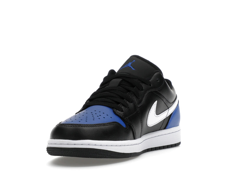 Air Jordan 1 Low Black Royal Toe - Black/White/Game Royal - 553558-042 - 12