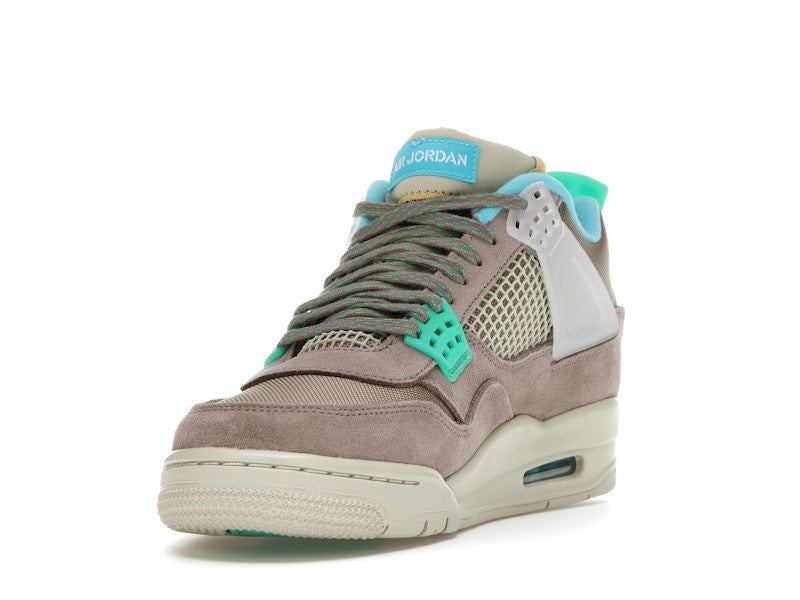 Air Jordan 4 Retro SP 30th Anniversary Union Taupe Haze - Taupe Haze/Blue Fury-Khaki-Roma Green - DJ5718-242 - 12
