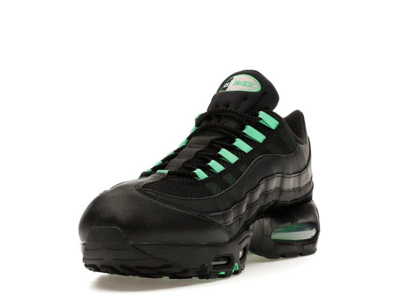 Nike Air Max 95 OG Big Bubble Black Green Shock - Black/Black/Pearl Grey/Green Shock - IB1667-002 - 12
