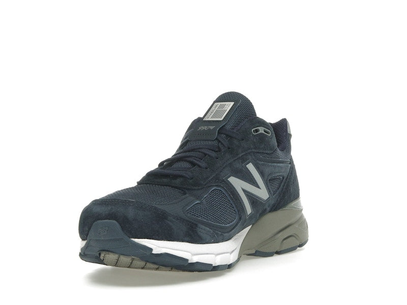 New Balance 990v4 MiUSA Navy - Navy/Silver - U990NV4 - 12
