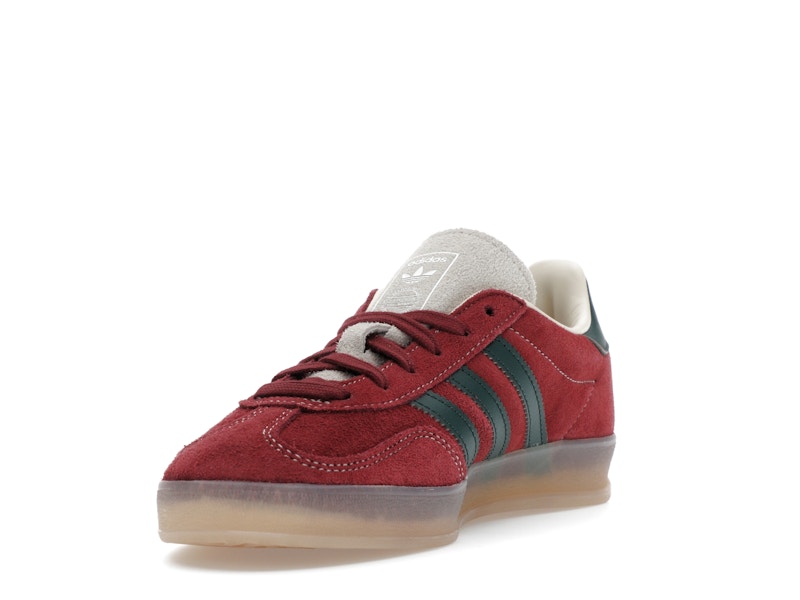 adidas Gazelle Indoor Shadow Red Shadow Green - Shadow Red/Shadow Green/Wonder White - JH5403 - 12