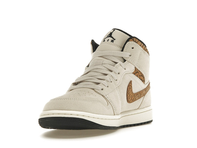 Air Jordan 1 Mid SE Brown Elephant - vue 12